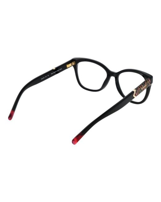 Missoni Black Cat Eye Full-Rim Acetate Optical Frames With Spring Hinge for men