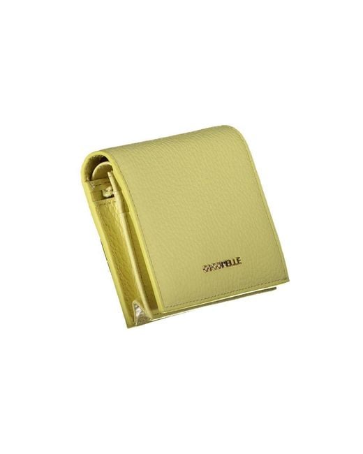 Coccinelle Yellow Leather Wallet