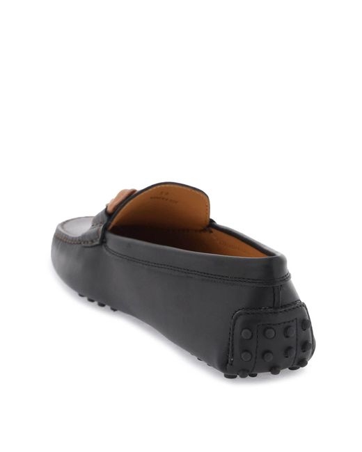 Tod's Gray Gommino Bubble Kate Loafers