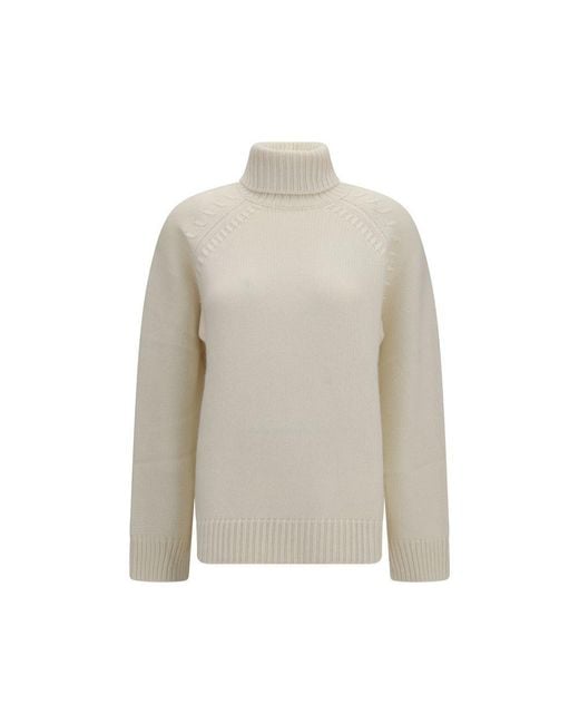 P.A.R.O.S.H. Gray Beige Cashmere Sweater