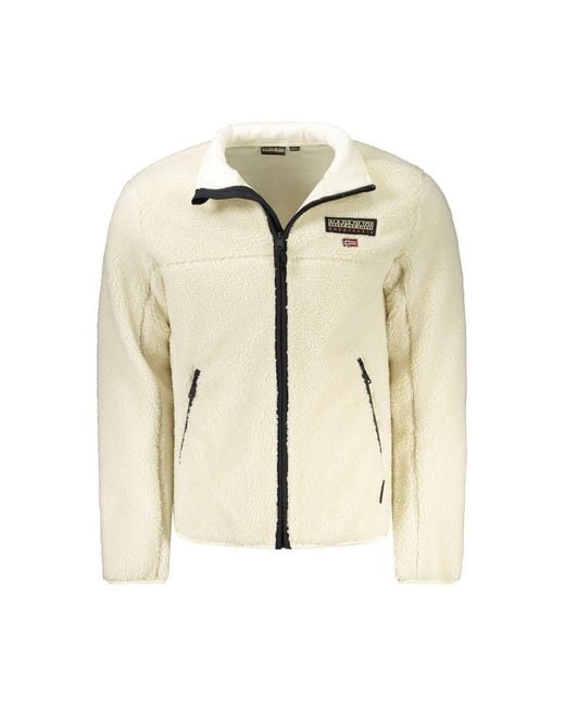 Napapijri Natural Polyester Jacket for men