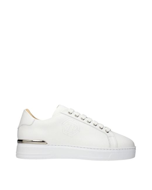 Philipp Plein White Sneakers Leather for men