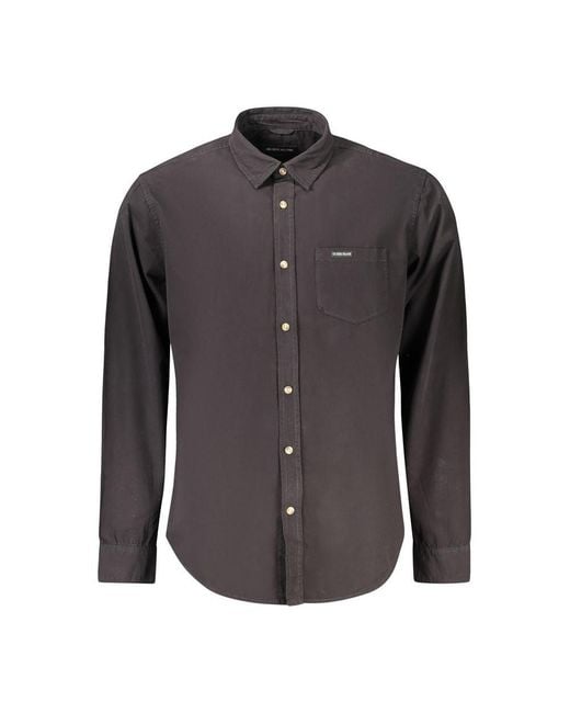 Guess Black Cotton Men's Shirt for men