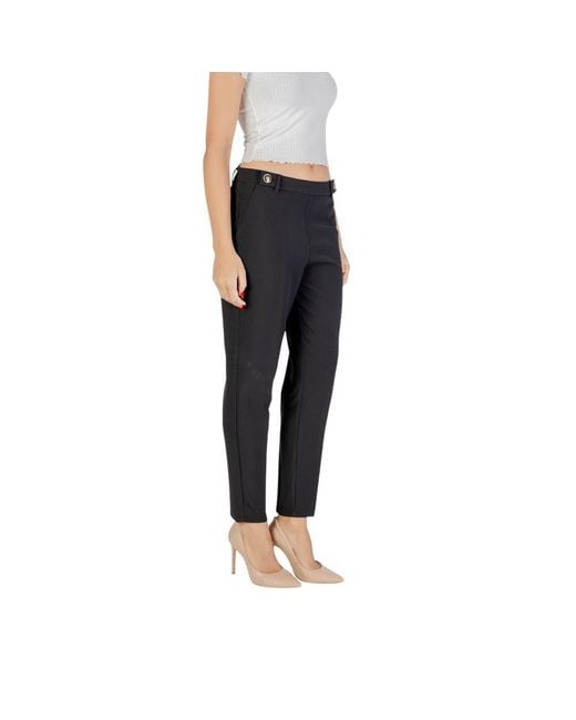 ONLY Black Recycled Polyester Casual Pants
