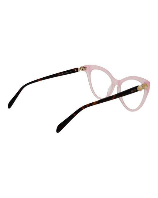 Emilio Pucci Metallic Glasses