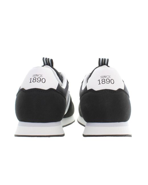 U.S. POLO ASSN. Black Polyester Sneaker for men