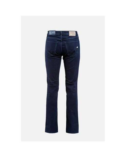 Gas Blue Cotton Straight for men