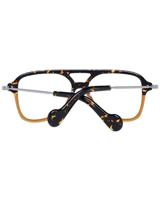 Moncler Blue Plastic Glasses (Frames) for men