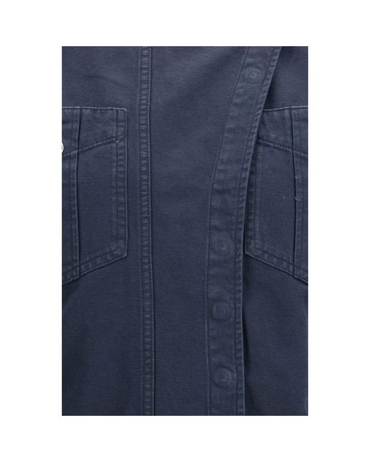 Isabel Marant Blue Cotton Casual Dress