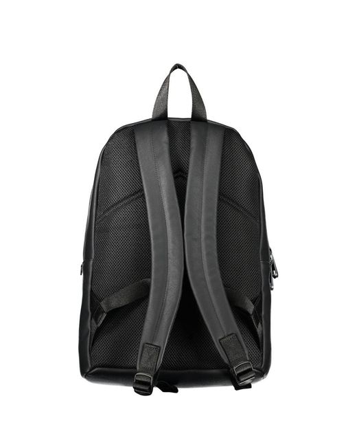 Calvin Klein Black Elegant Urban Backpack With Laptop Compartment for men