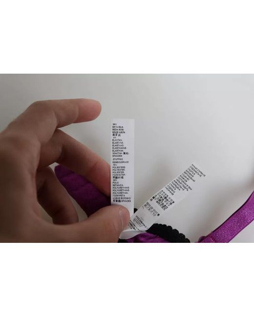 Dolce & Gabbana Purple Bras