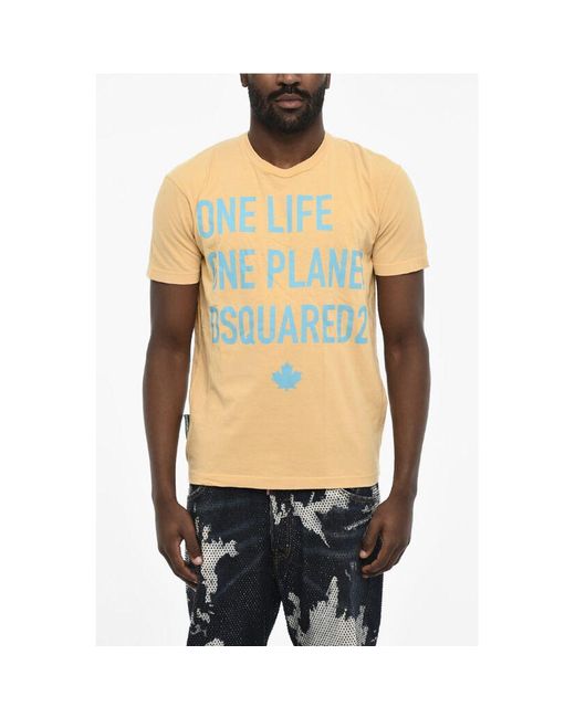 DSquared² Black Cotton Crew for men
