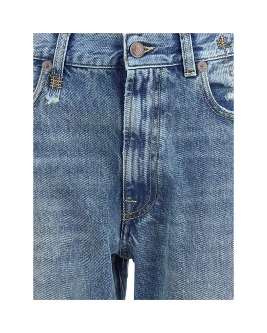 R13 Blue Boyfriend Jeans