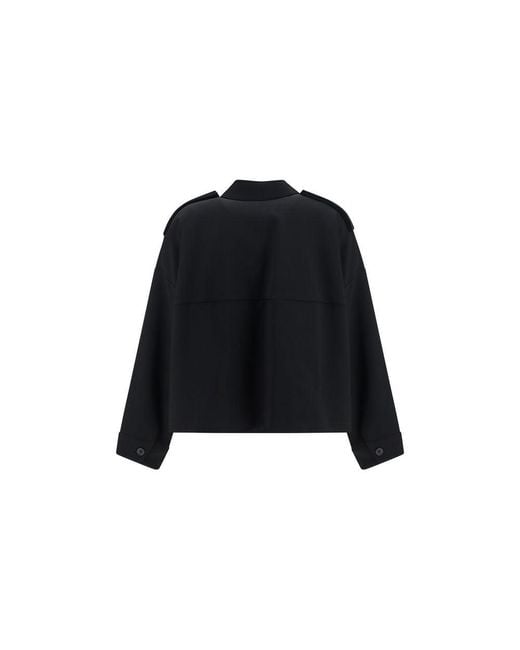 Khaite Black Acetate Shirt
