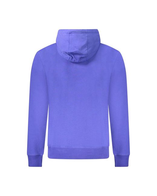 Napapijri Blue Cotton Sweater for men