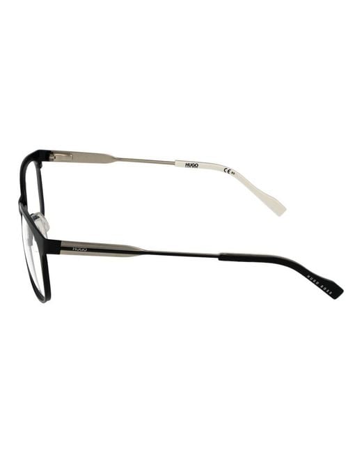 Boss Brown Black Stainless Steel Glasses (frames)