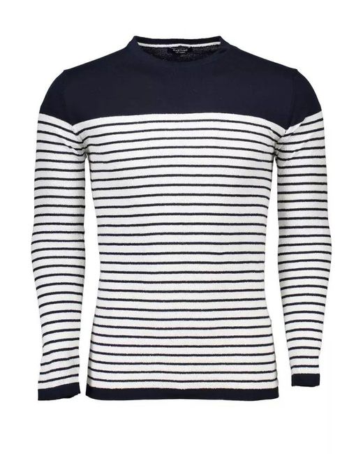 MARCIANO BY GUESS Blue Cotton Sweater for men