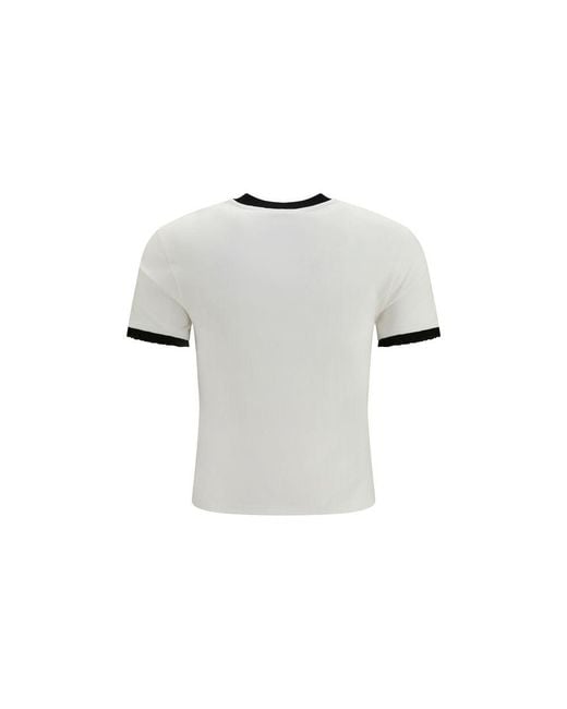 Gucci Multicolor White Cotton T
