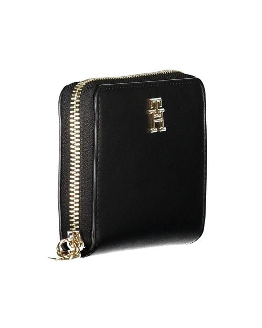 Tommy Hilfiger Black Polyethylene Wallet