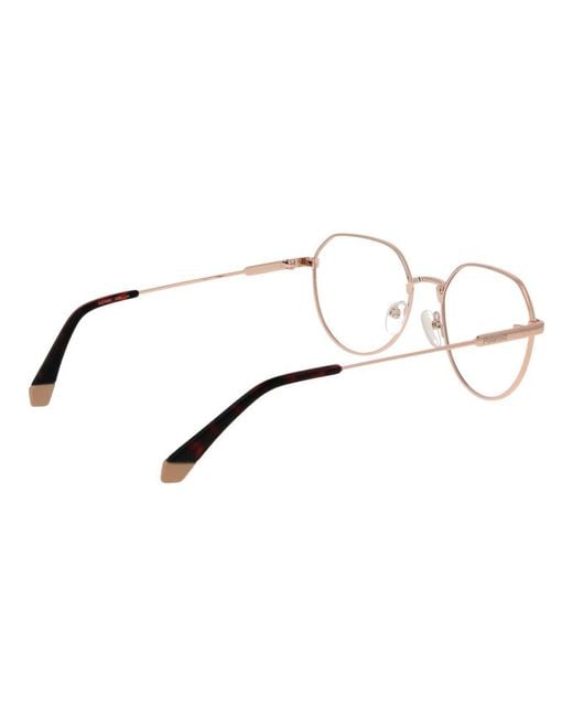 Polaroid Metallic Gold Metal Glasses (frames)