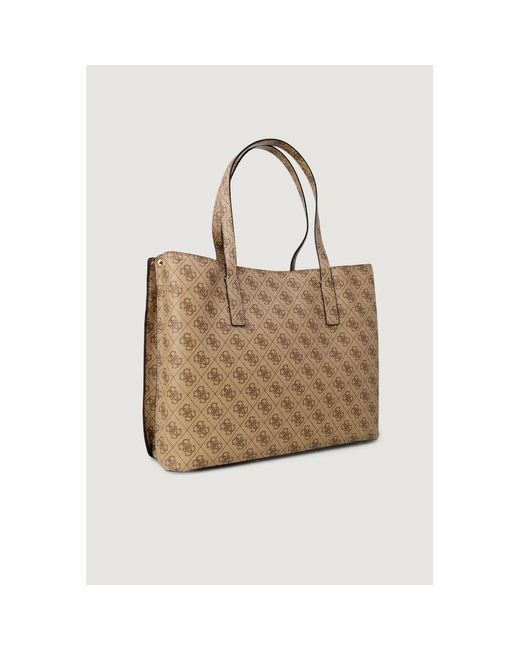 Guess Natural Beige Polyethylene Handbag for men