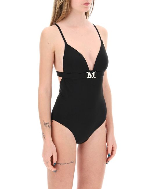 Max Mara Black One-piece Swimsuit With Cup