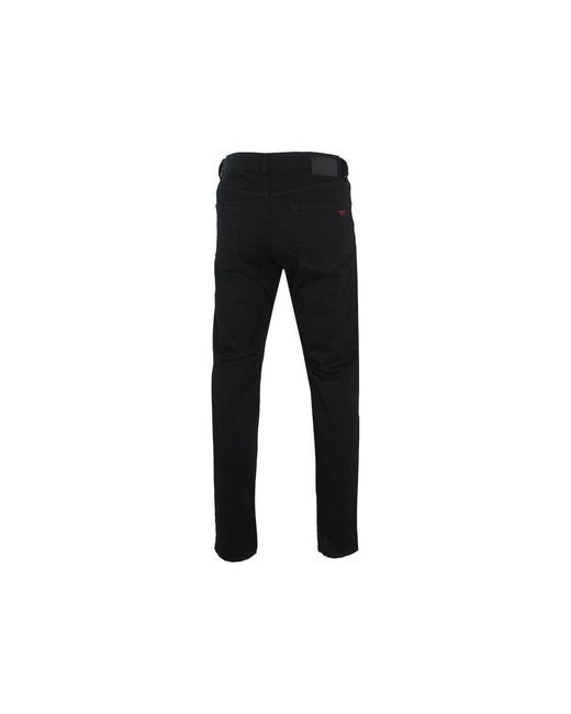 DIESEL Black Cotton Jeans & Pant for men