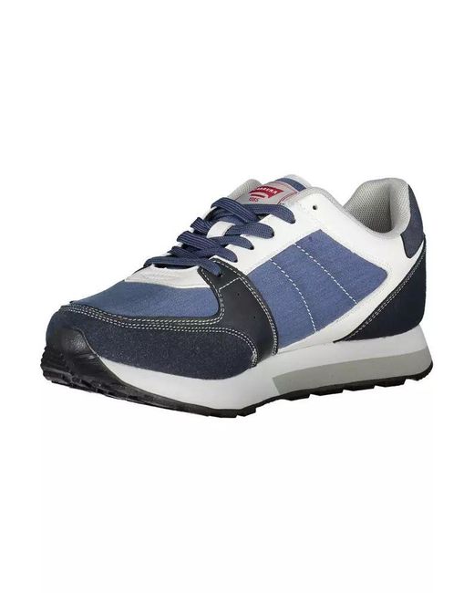Carrera Blue Polyester Sneaker for men