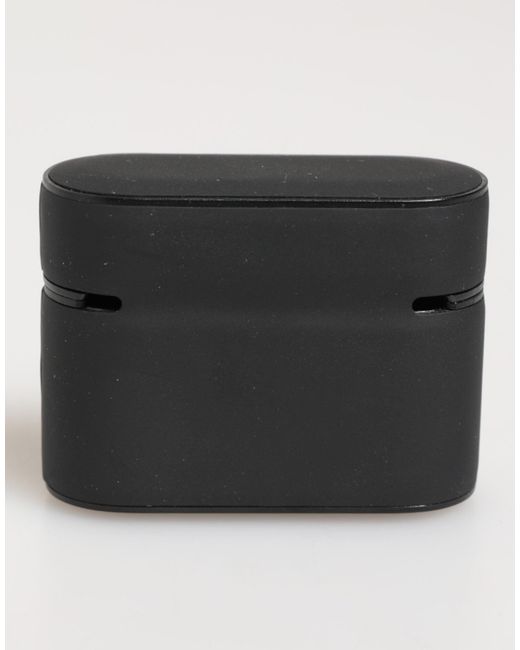 Dolce & Gabbana Green Mint Rubber Logo Embossed Accessory Airpods Case