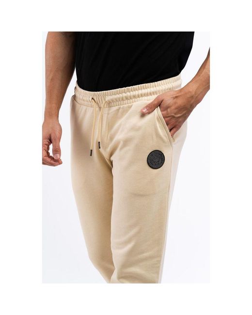 Roberto Cavalli Black Cotton Joggers (Workout Pants) for men