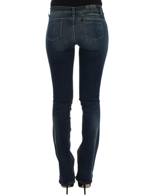 CoSTUME NATIONAL Blue Straight Leg Jeans