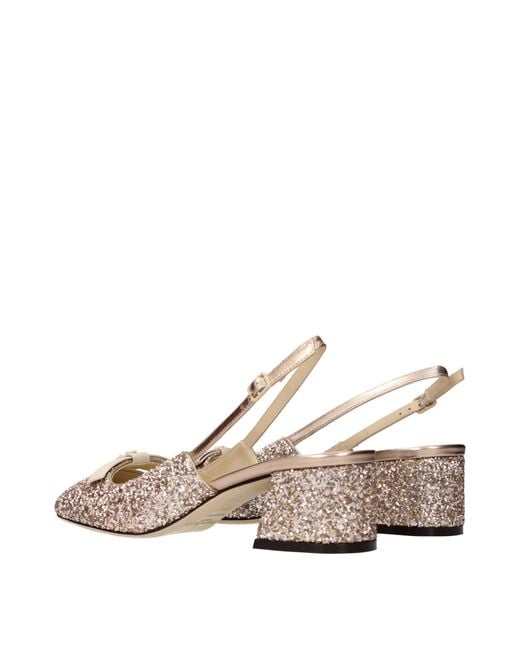 Jimmy Choo Natural Pink Plastic Flat Sandals