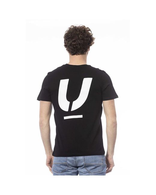 Ungaro Sport Black Cotton T-Shirt for men