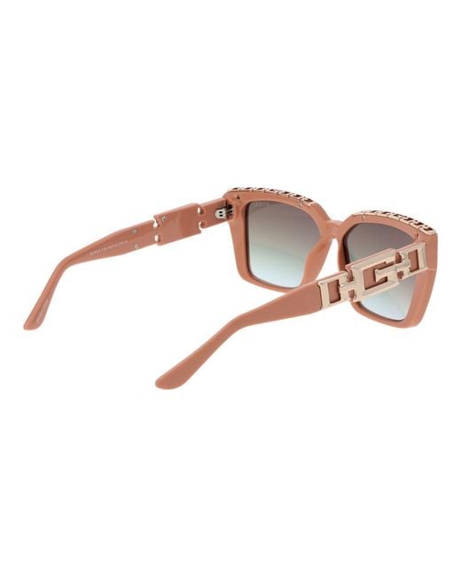 Guess Pink Plastic Sunglasses