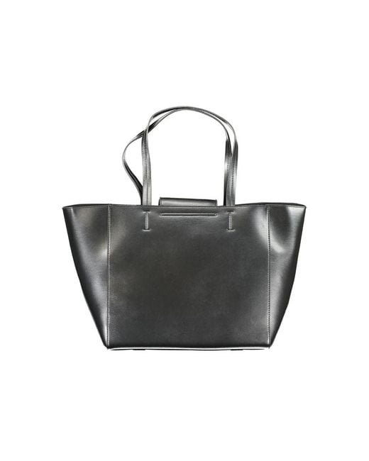 Calvin Klein Black Recycled Polyester Handbag