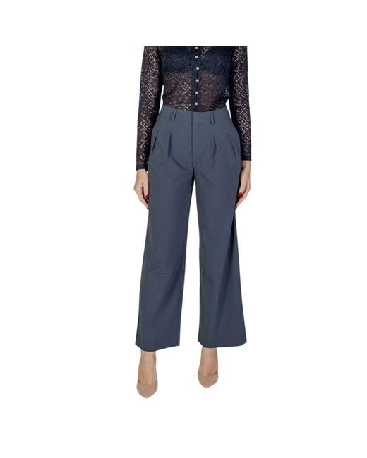 Calvin Klein Blue Recycled Polyester Jeans & Pant