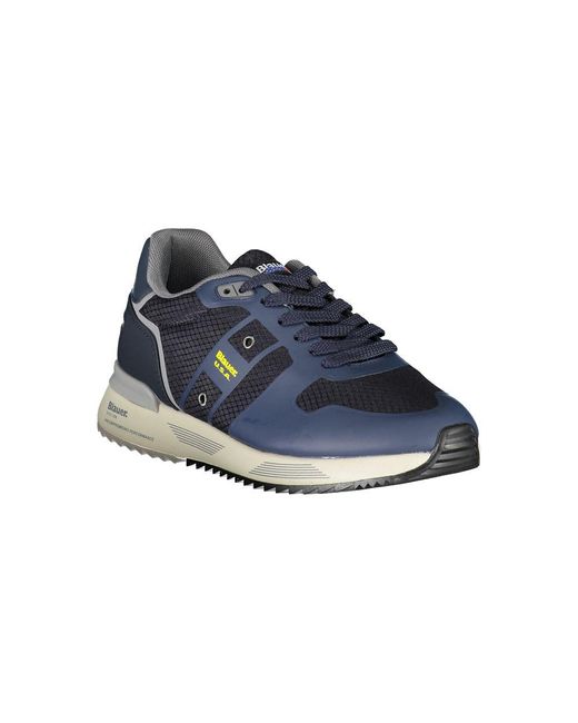 Blauer Blue Dapper Sneakers With Contrast Detailing for men