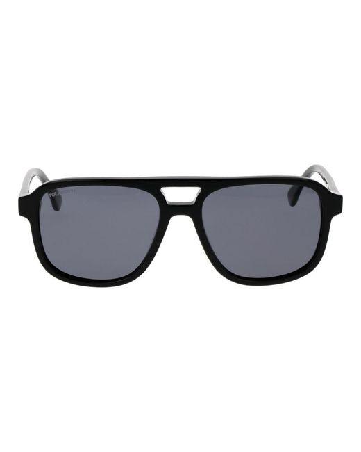 Replay Black Acetate Sunglasses for men