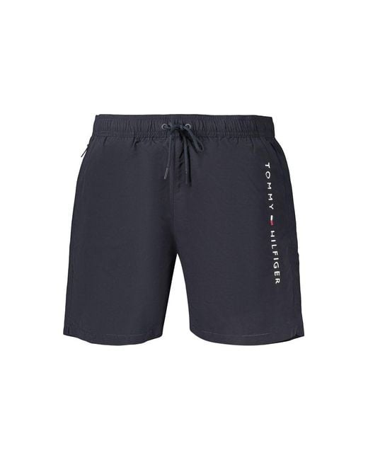 Tommy Hilfiger Blue Polyester Men's Short for men