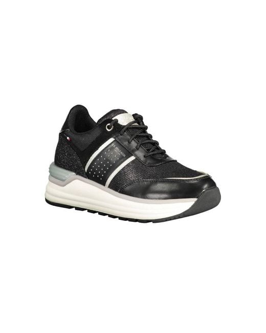 U.S. POLO ASSN. Black Polyester Sneaker for men