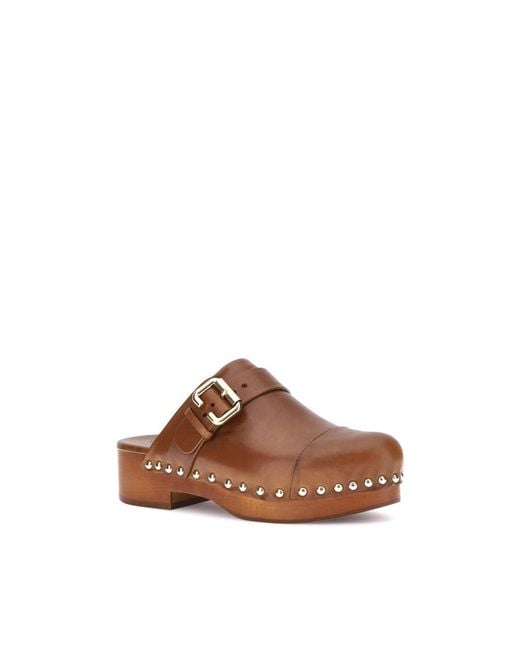 Chloé Brown Calf Leather Bos Taurus Clogs for men