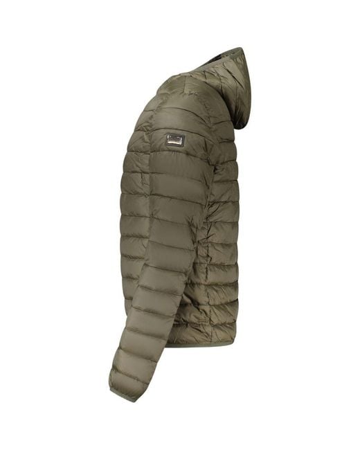 Roberto Cavalli Green Polyester Jacket for men