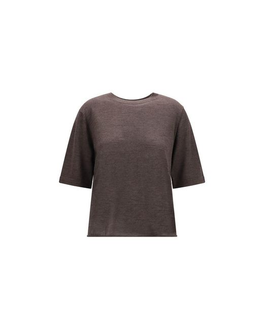 Loulou de Saison Brown Cashmere T