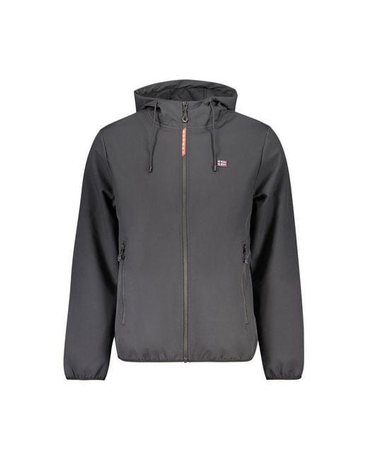 Norway 1963 Gray Nero Polyester Men's Jacket for men