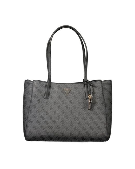 Guess Black Nero Polyurethane Woman Bag