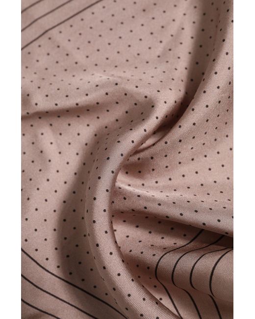 Dolce & Gabbana Purple Polka Dot Border Pocket Square for men