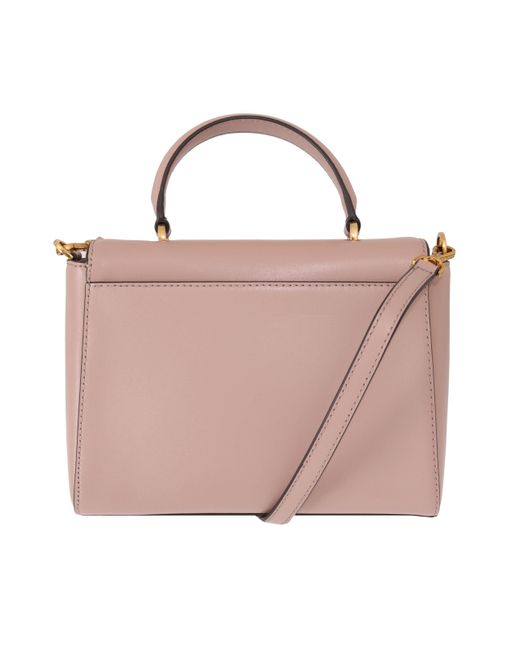 Michael Kors Elegant Pink Leather Mindy Shoulder Bag Lyst