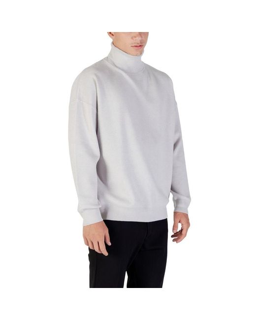 Antony Morato Gray Viscose Sweatshirt for men