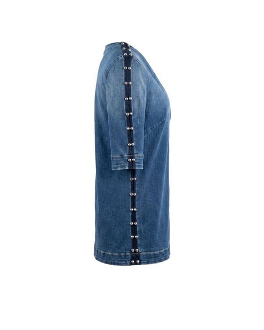Trussardi Blue Cotton Shirt