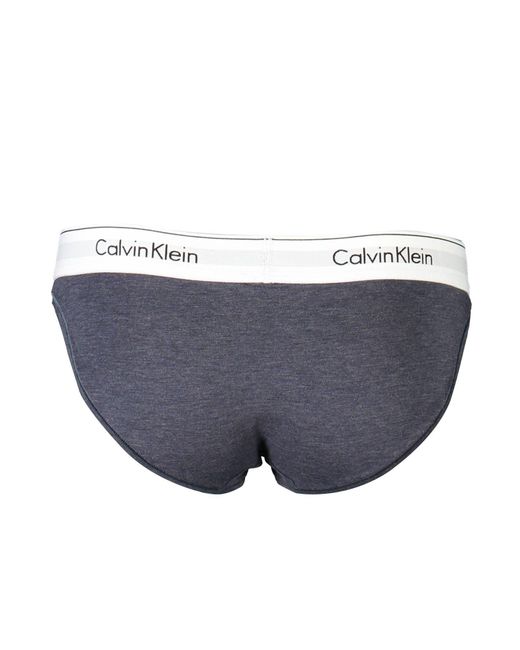 Calvin Klein Blue Cotton Brief